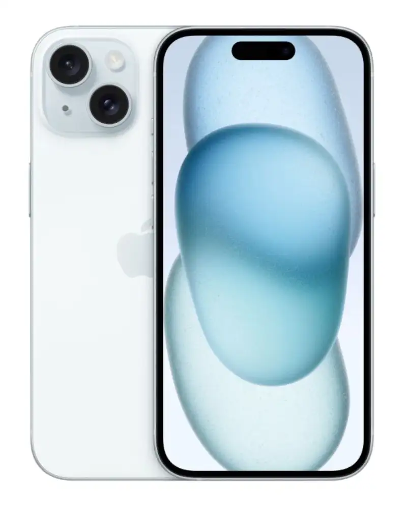 синий
