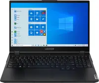 Ноутбук Lenovo Legion 5 15IMH6 (82NL000CRK) / i5-10500H / 16GB / SSD 512GB / RTX3050 Ti 4GB / 15.6", черный