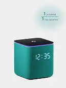 Умная колонка Яндекс станция Миди с Zigbee, зеленый