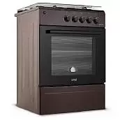 Газовая плита Artel Apetito 00-G ГП с ГК, коричневая