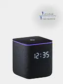 Умная колонка Яндекс станция Миди, черный