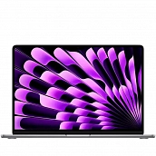 Ноутбук MacBook Air 15.3" Apple M3 (8C CPU/10C GPU), 8 ГБ, 256 ГБ, Серый космос