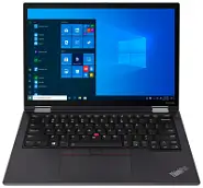 Ноутбук Lenovo ThinkPad X13 Yoga Gen 2 (20W8002KRT) / i5-1135G7 / 8GB / SSD 256GB / Windows 10 Pro / 13.3", черный