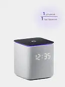 Умная колонка Яндекс станция Миди с Zigbee, серый
